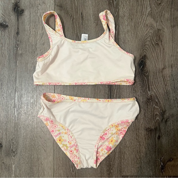 Forever 21 Girls Barbie Floral Print Bikini (Kids) - Picture 6 of 6